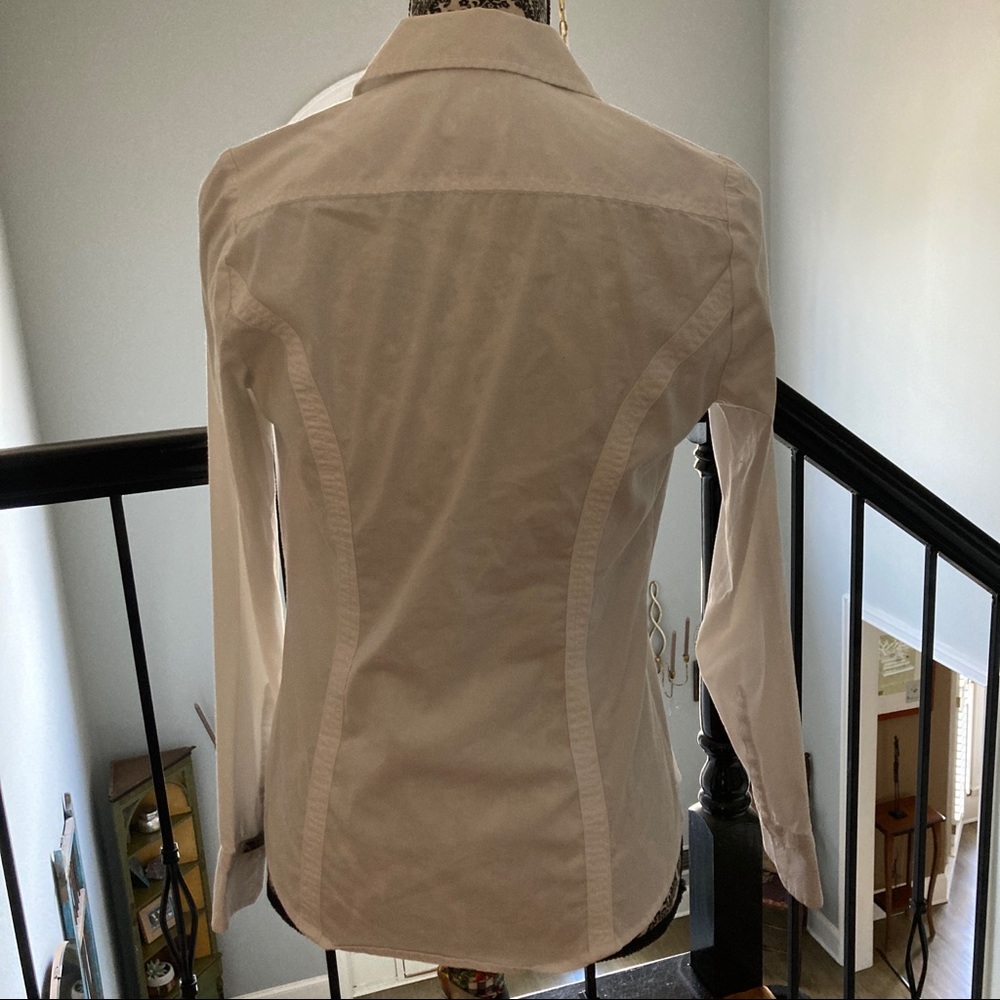 Express Brand Essential Button Up - image 4